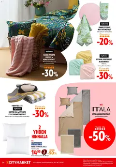 K-Citymarket-mainoslehti voimassa 26.01.2026 alkaen | Sivu: 14 | Tuotteet: Tyyny