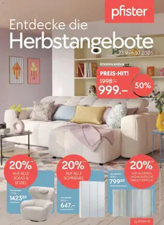 Pfister Aktionen ab 23.09.2025 gültig