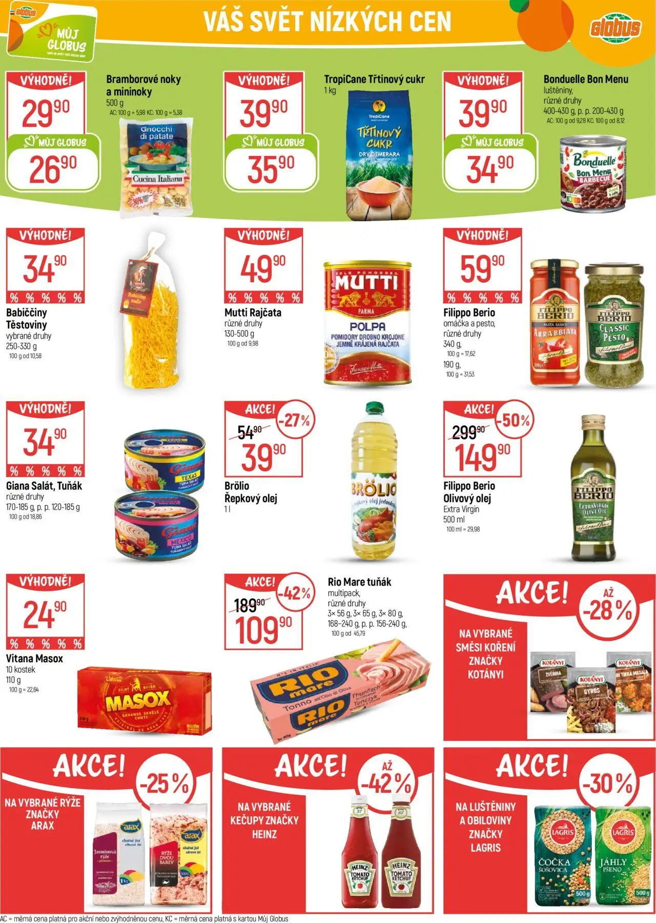 Globus leták - Chomutov od 15.10.2025 | Strana: 25 | Produkty: Globus, Olej, Rio mare, Pesto