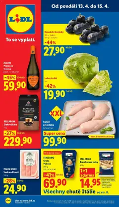 Náhled letáku Lidl aktuální leták od 13.04.2026
