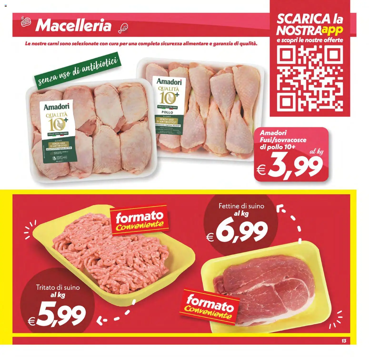 Volantino SuperConveniente del 17.04.2026 | Pagina: 13 | Prodotti: Pollo, Suino