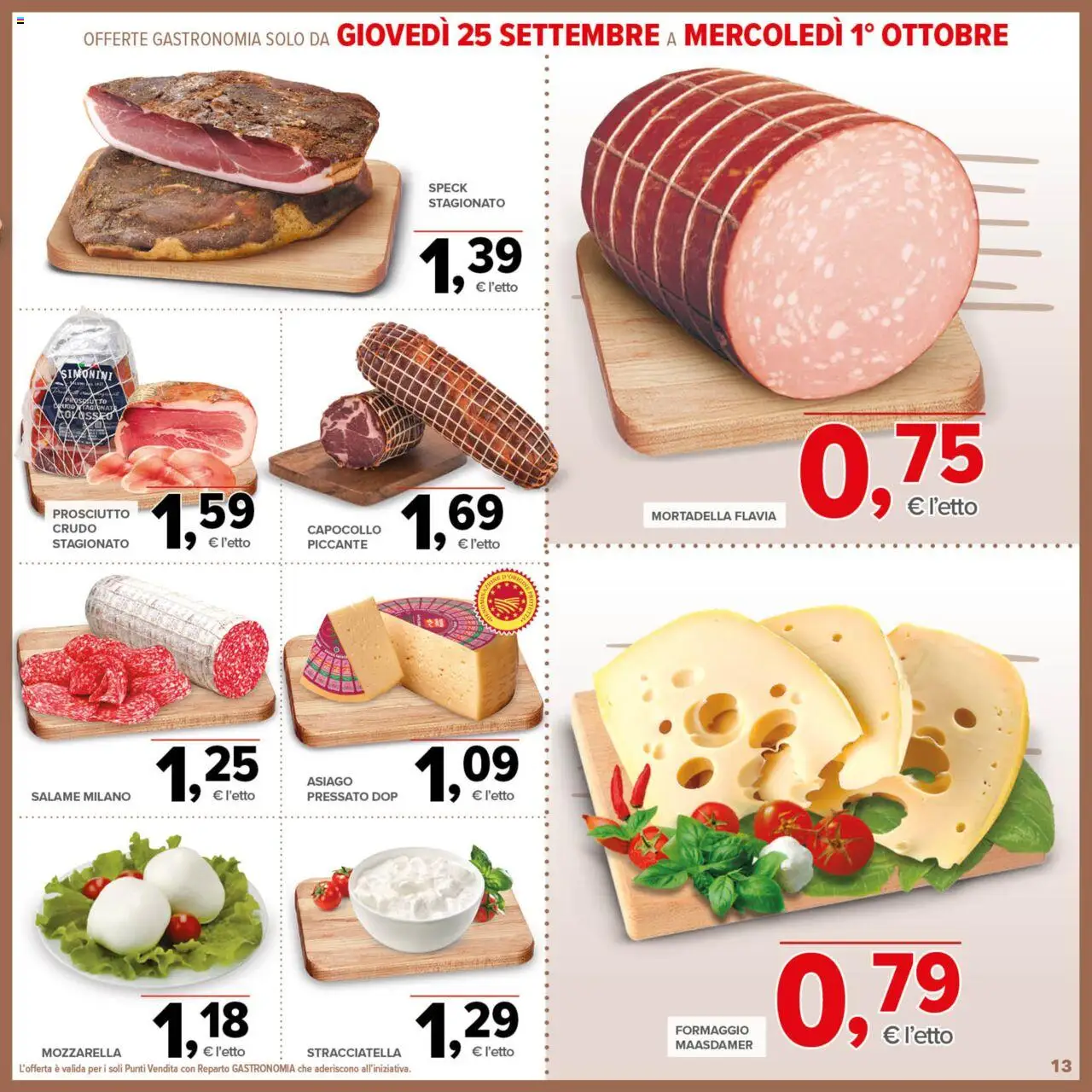 Volantino Todis del 18.09.2025 | Pagina: 13