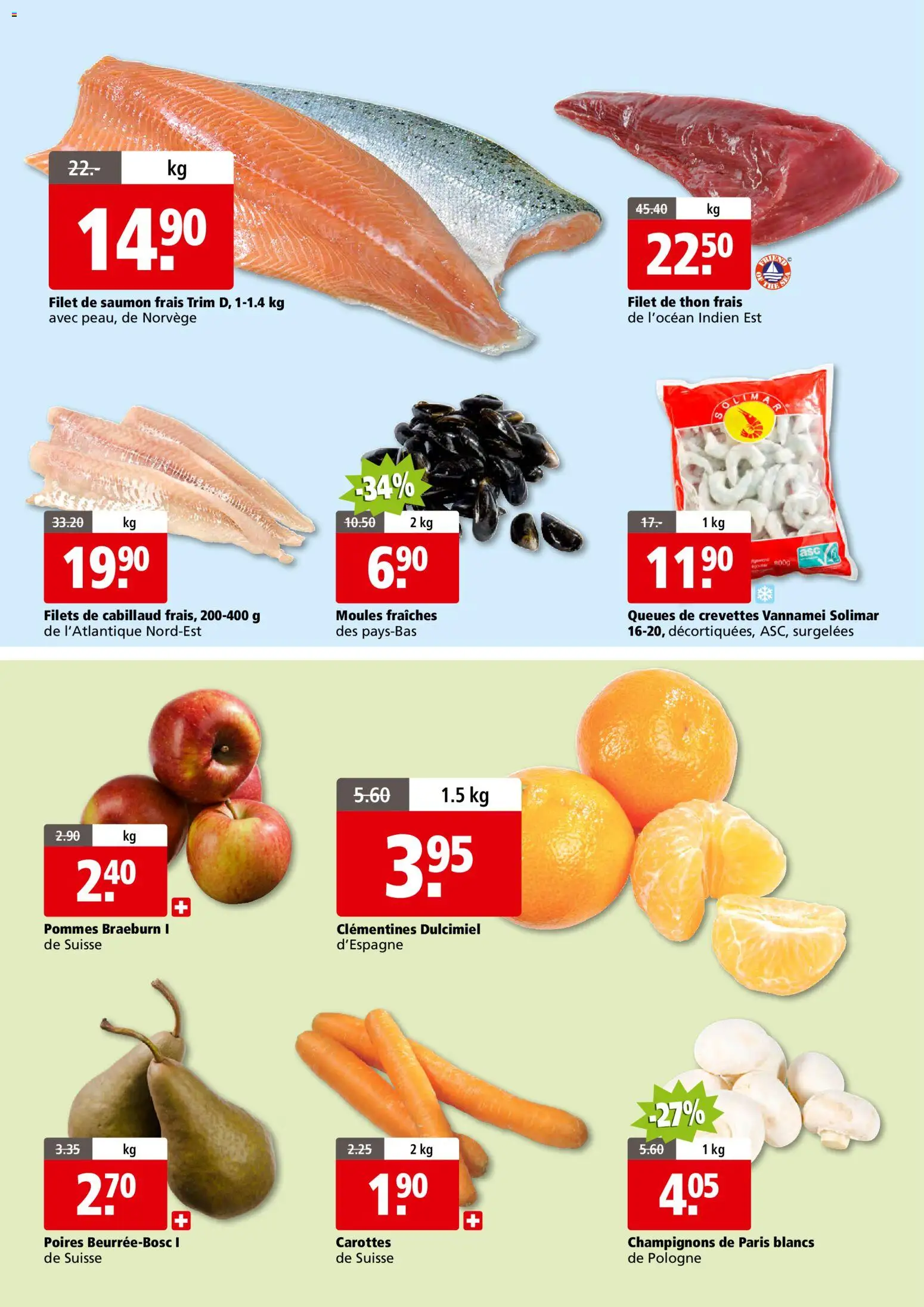 Aligro Aktionen Chasse Chavannes, Matran, Genève, Sion – gültig ab 27.10.2025 | Seite: 6 | Produkte: Champignons