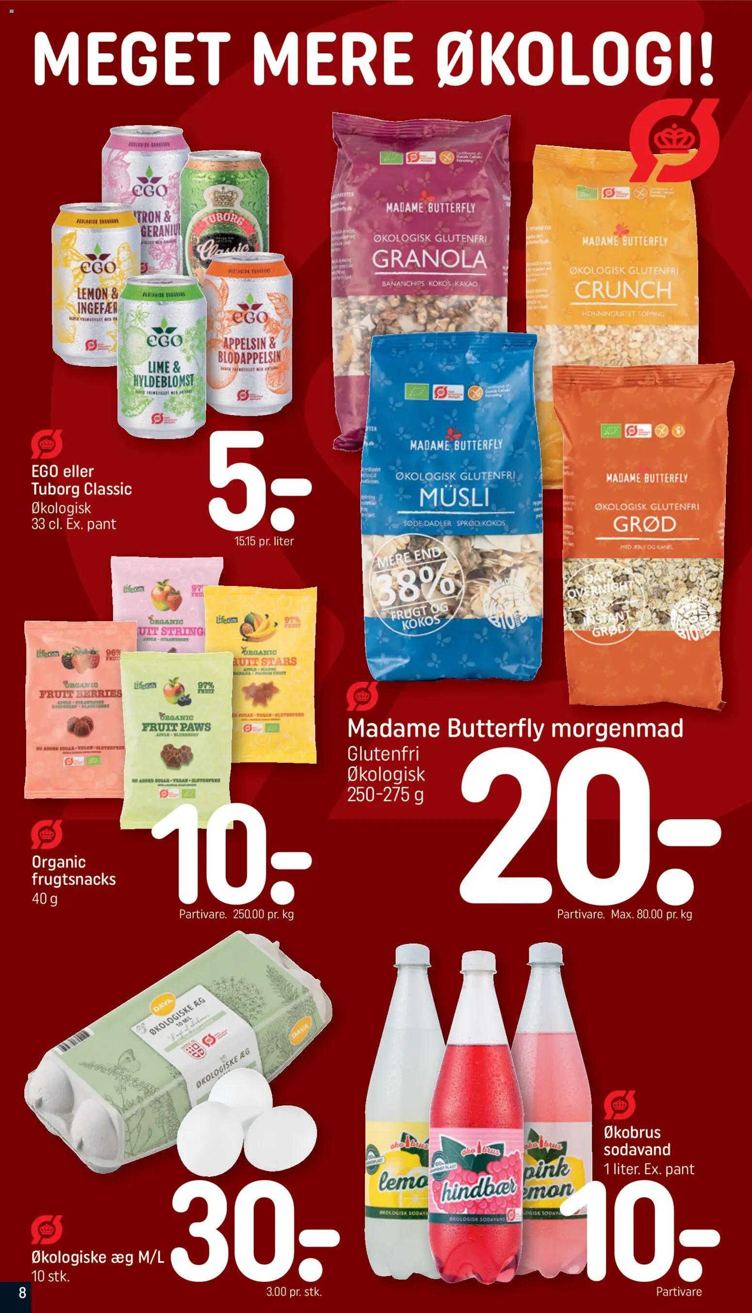 Rema 1000 tilbudsavis – gyldig fra 07.04.2026 | Side: 8 | Produkter: Ingefær, Sodavand, Kakao, Bananchips