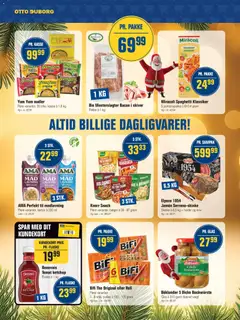 Otto Duborg - Tilbudsavis gyldig fra 30.10.2025 | Side: 10 | Produkter: Skinke, Spaghetti, Ketchup, Bacon
