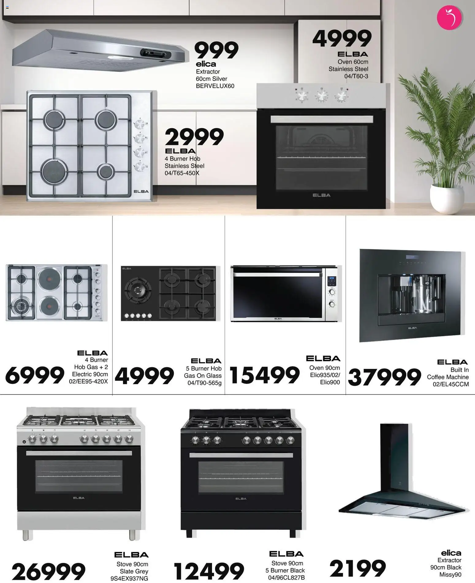 New Save catalogue – valid from 14.11.2025 | Page: 12 | Products: Oven, Hob, Stove, Coffee