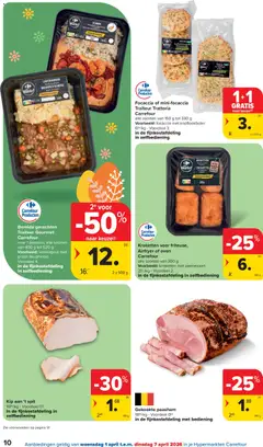Carrefour folder week 14 - Voorbeeld van een folder van Carrefour, geldig van 01.04.2026 | Pagina: 10