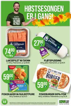 Forhåndsvisning av FISKEKAKER M/GULROTPURE, 430 g, Fiskekaker med gulrotpure gyldig fra 27.10.2025 | Side: 23