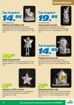Landi Aktionen Weihnachtsbeleuchtung ab 24.10.2025 gültig | Seite: 13