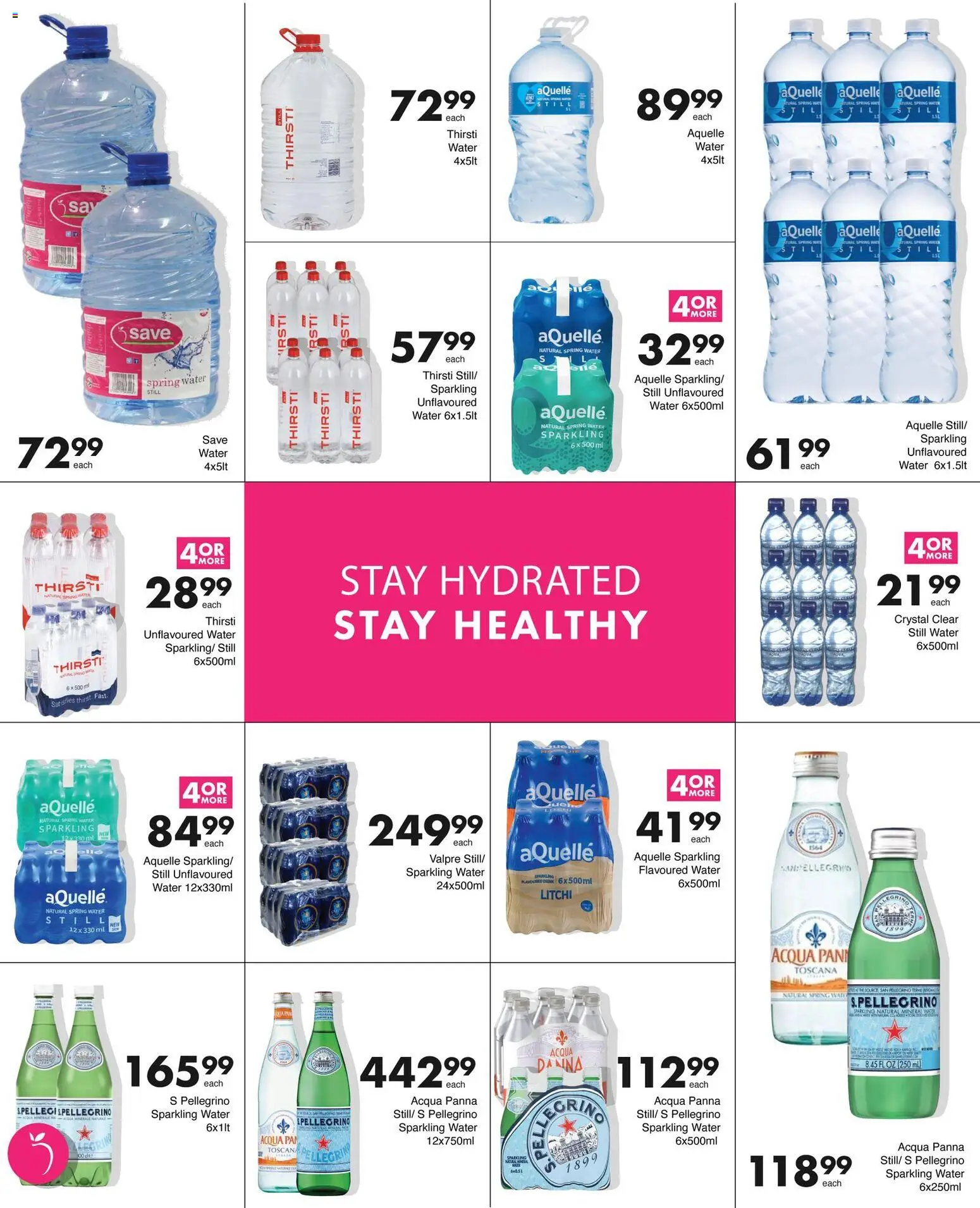 New Save catalogue – valid from 27.10.2025 | Page: 18 | Products: Water
