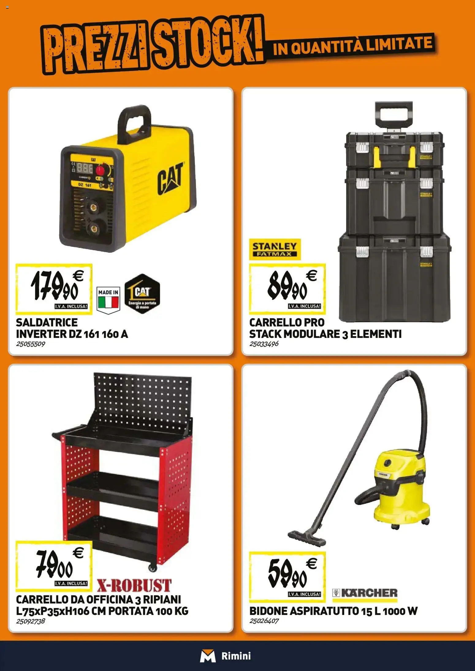 Volantino TECNOMAT del 27.11.2025 | Pagina: 19 | Prodotti: Carrello, Saldatrice
