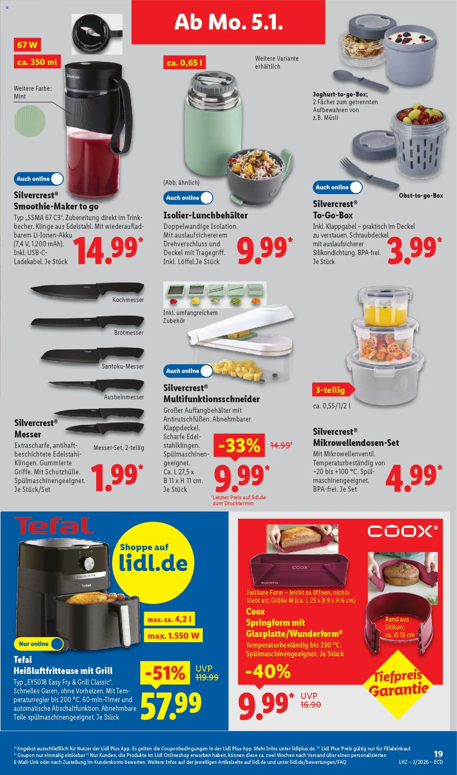 Lidl - Prospekt – gültig ab 05.01.2026 | Seite: 27 | Produkte: Musli, Grill, Heißluftfritteuse