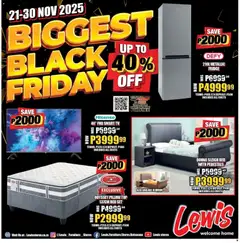 Lewis Stores specials catalogue – valid from 21.11.2025