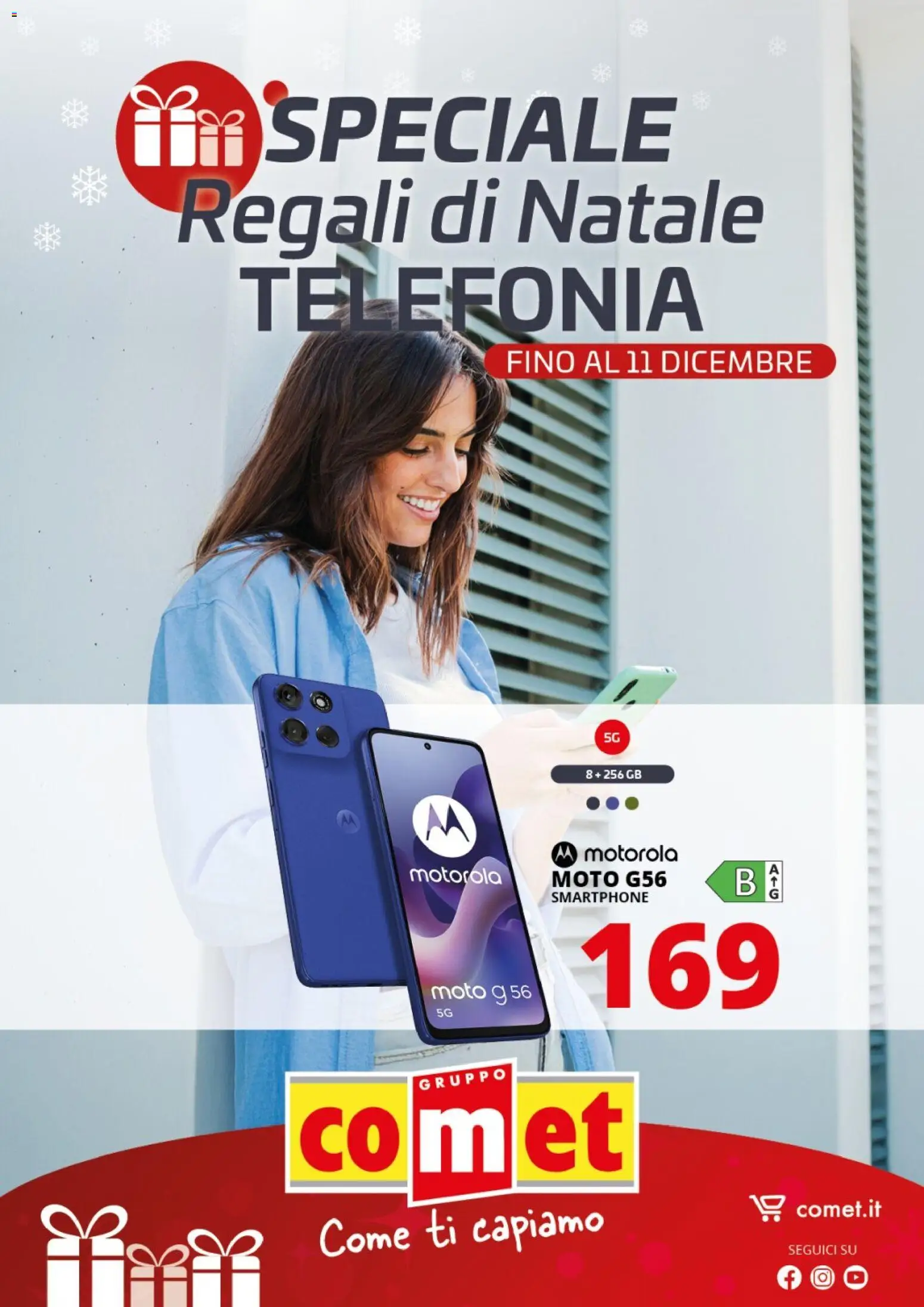 Volantino Comet del 04.12.2025 | Pagina: 1 | Prodotti: Smartphone