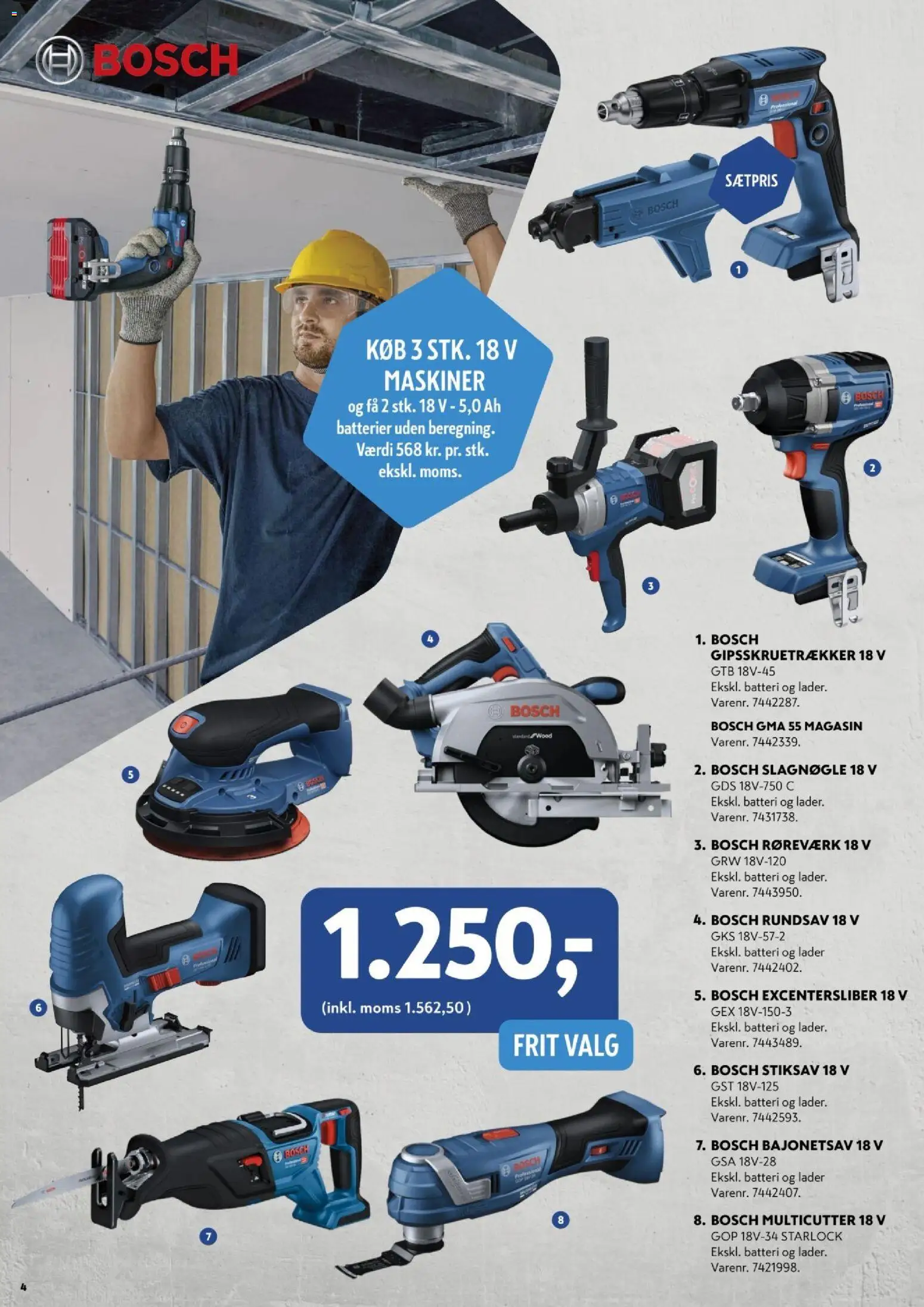 Davidsen tilbudsavis – gyldig fra 23.03.2026 | Side: 4 | Produkter: Batterier, Batteri