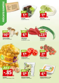 Aligro Aktionen ab 05.01.2026 gültig | Seite: 2 | Produkte: Tomaten, Chinakohl, Gemüse, Zwiebeln