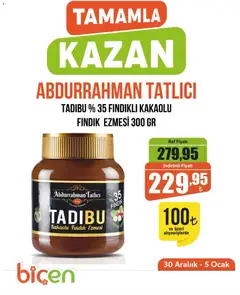 30.12.2025 tarihinden itibaren geçerli olan Biçen Market kataloğu önizlemesi