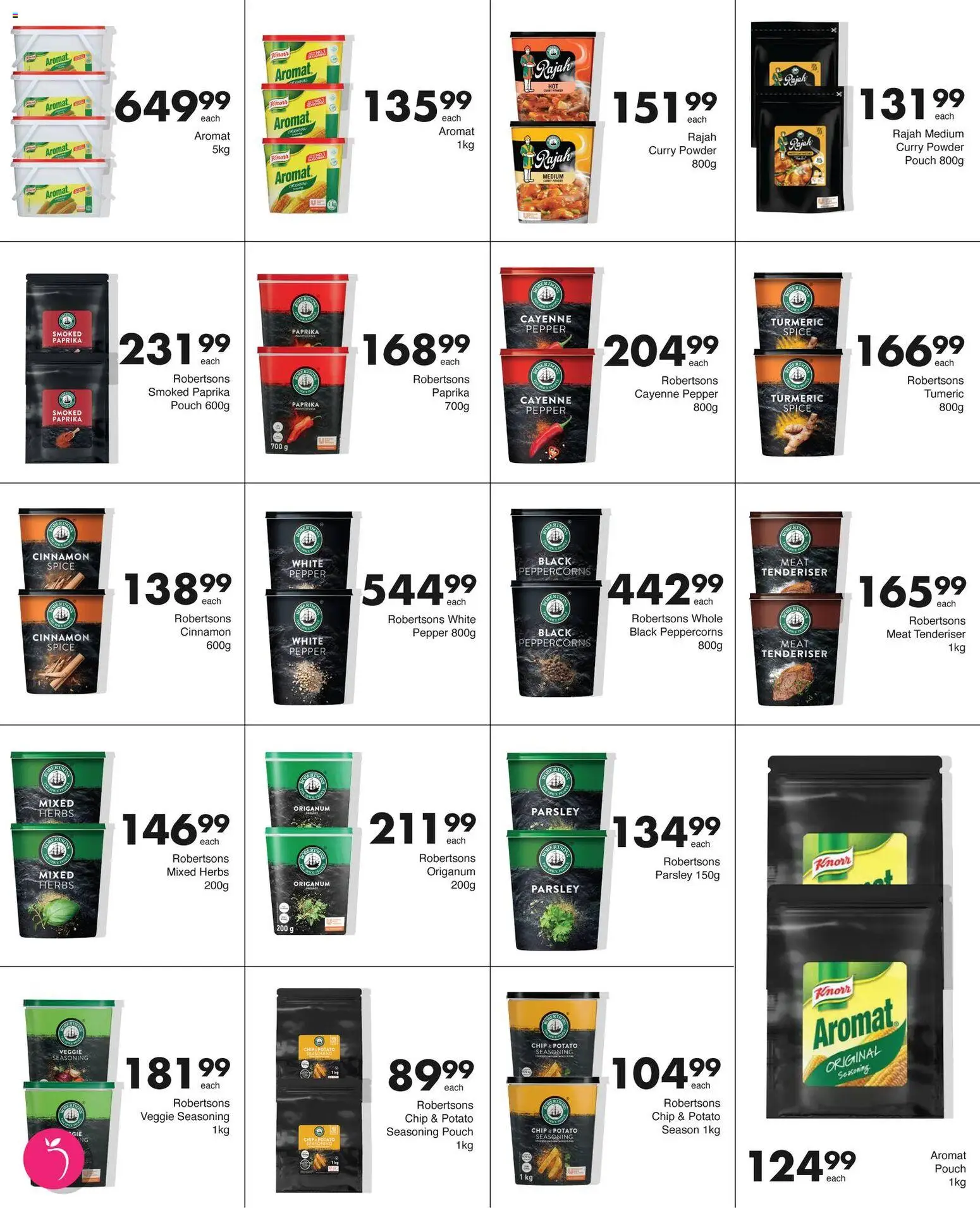 New Save catalogue – valid from 27.10.2025 | Page: 13 | Products: Powder, Aromat, Herbs, Peach