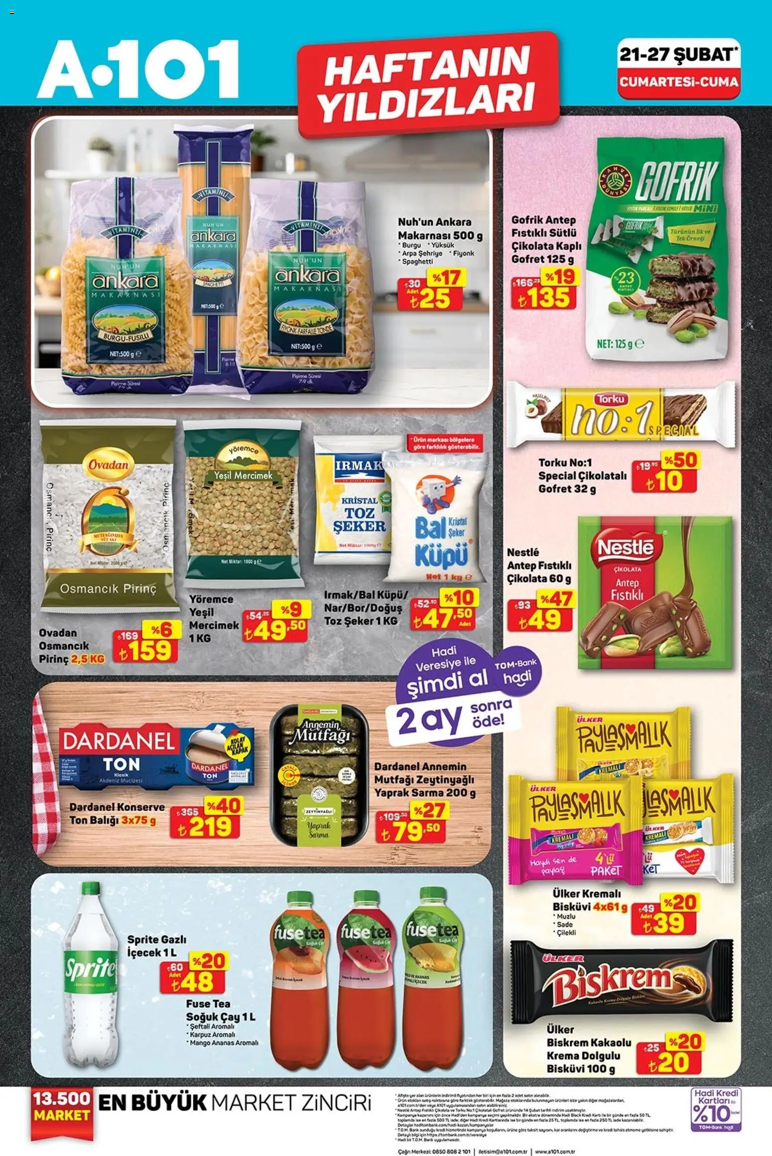 A101 Katalog - 21.02.2026 tarihinden itibaren geçerlidir | Sayfa: 1