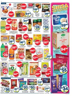 Pick n Pay specials catalogue – valid from 07.10.2025 | Page: 3 | Products: Cake, Beans, Fruit, Griller