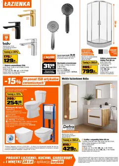 Pogląd oferty "OBI gazetka" - ważna od 22.04.2026 | Strona: 12 | Produkty: Umywalka, Bateria