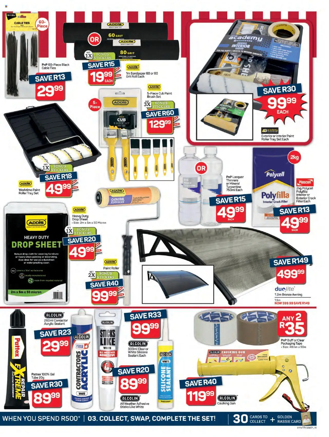 New Pick n Pay catalogue – valid from 20.10.2025 | Page: 11 | Products: PC, Tray, Ties, Brush