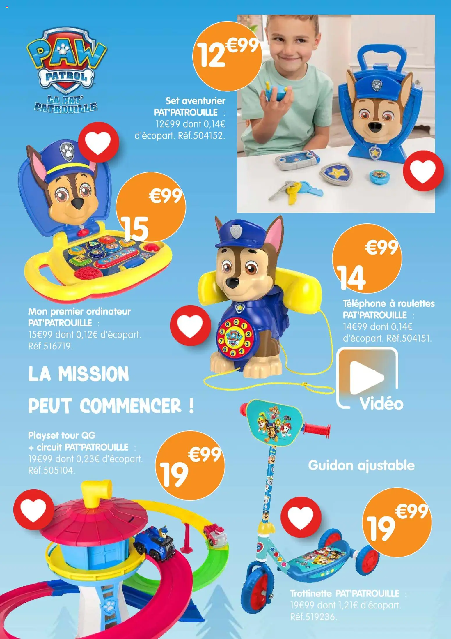 {H1} | Page: 9 | Produits: Téléphone, Ordinateur, Vidéo