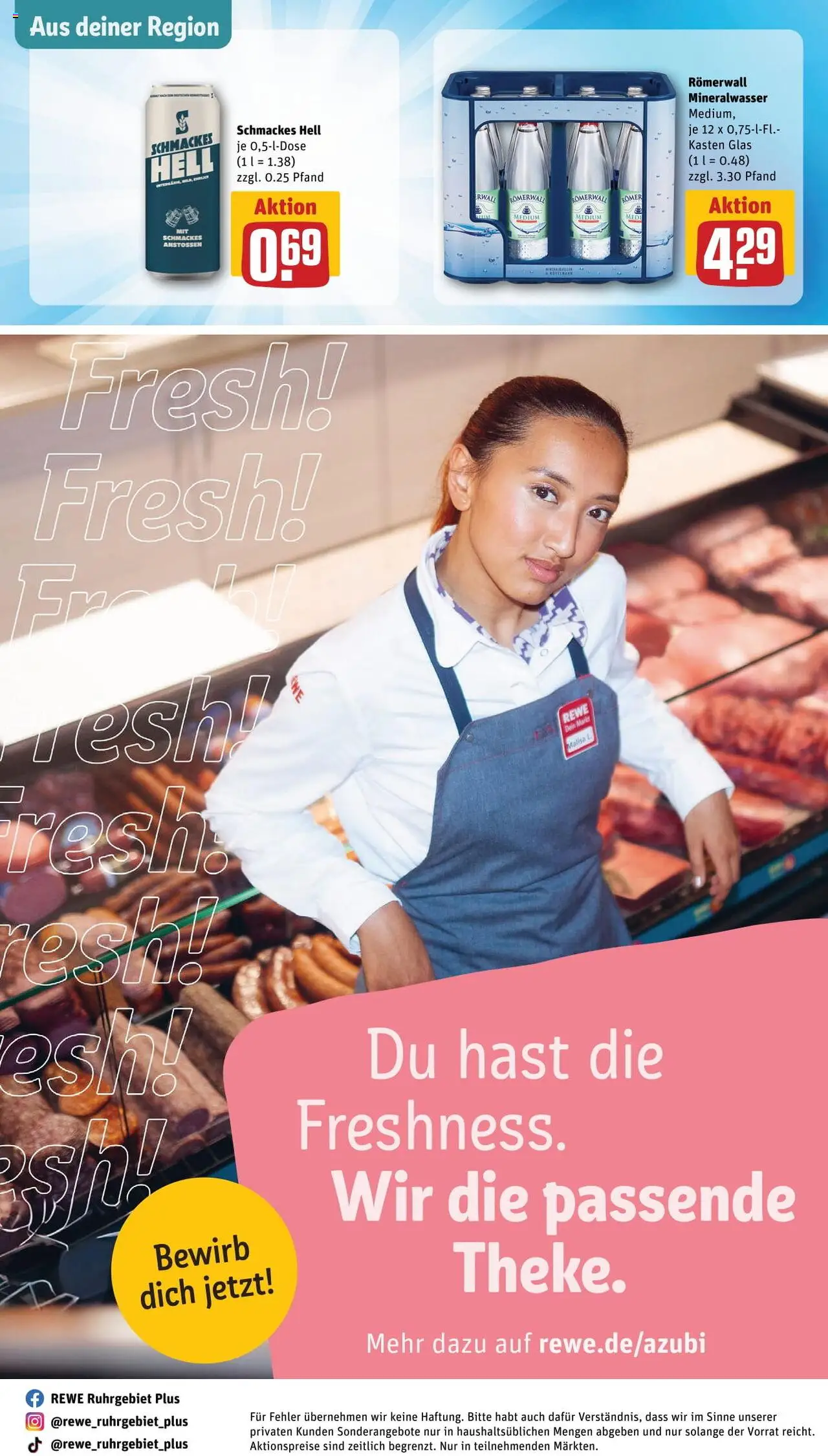 Rewe ihr Kaufpark Prospekt 	 – gültig ab 22.09.2025 | Seite: 31 | Produkte: Mineralwasser
