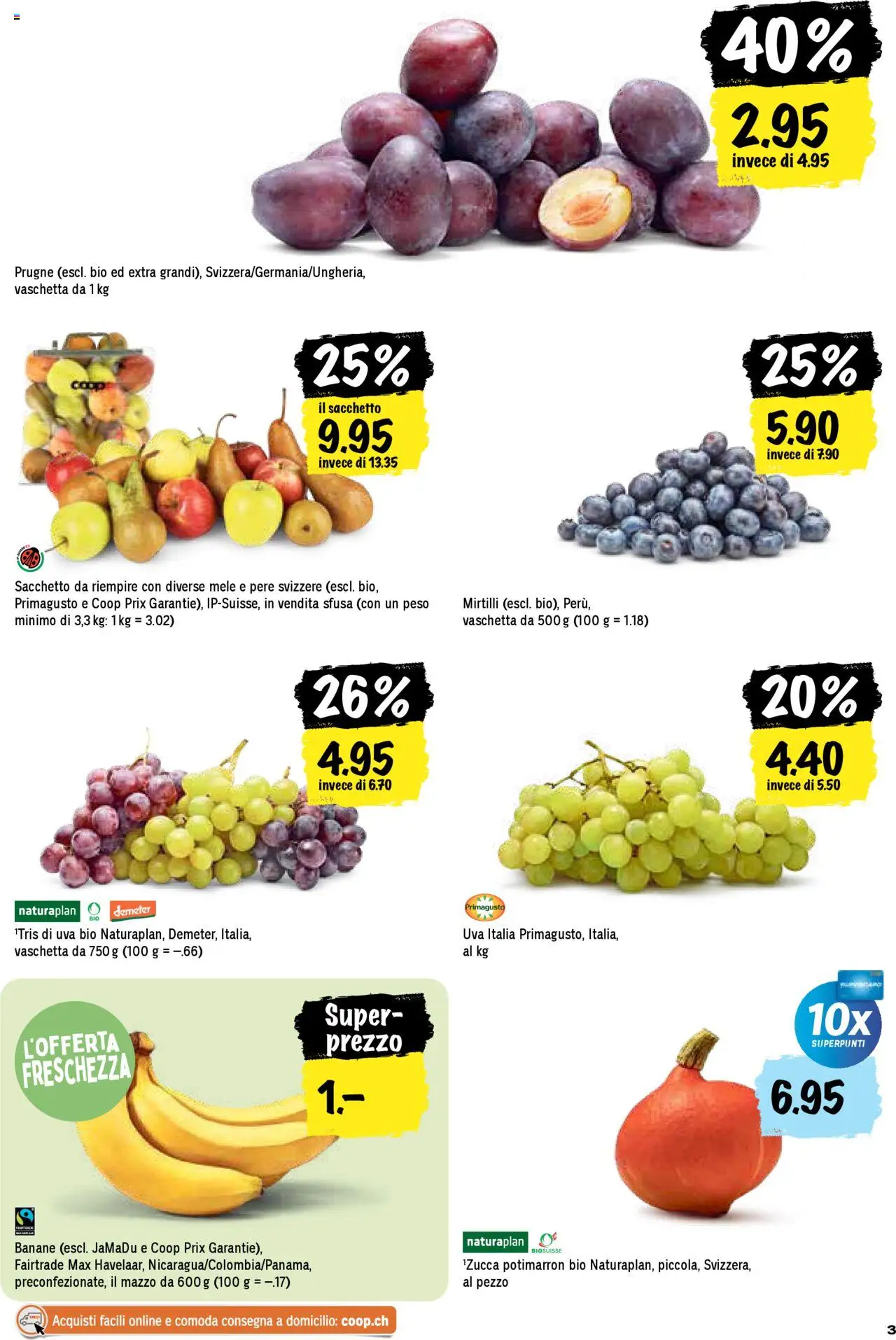 Coop - Una settimana di azioni – gültig ab 18.09.2025 | Seite: 3