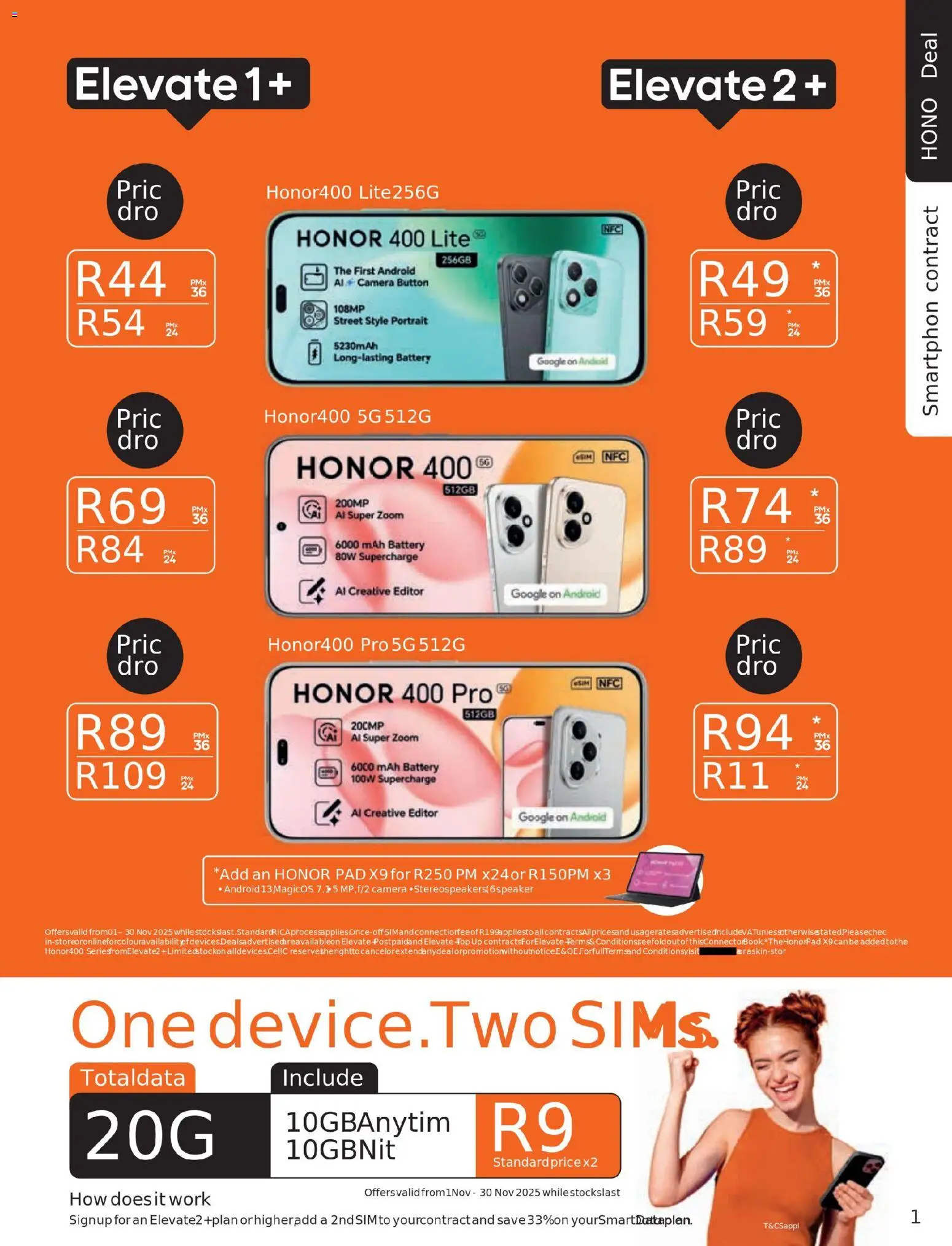 New Cell C catalogue – valid from 01.11.2025 | Page: 21
