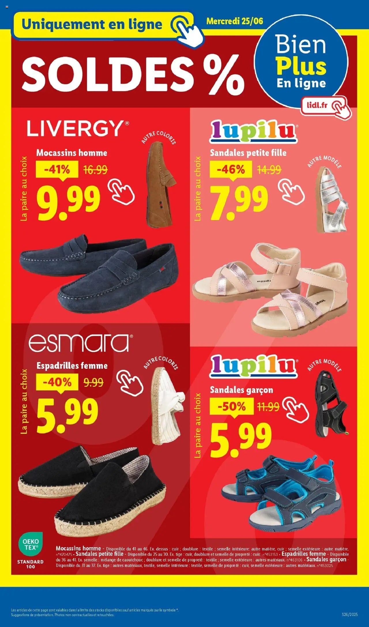  | Page: 47 | Produits: Mocassins, Espadrilles, Sandales