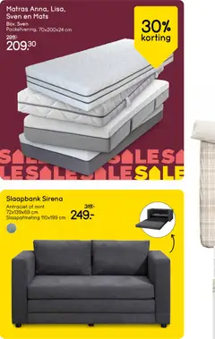 Leen Bakker - Folder - Voorbeeld van een folder van Leen Bakker, geldig van 22.12.2025 | Pagina: 20 | Producten: Matras