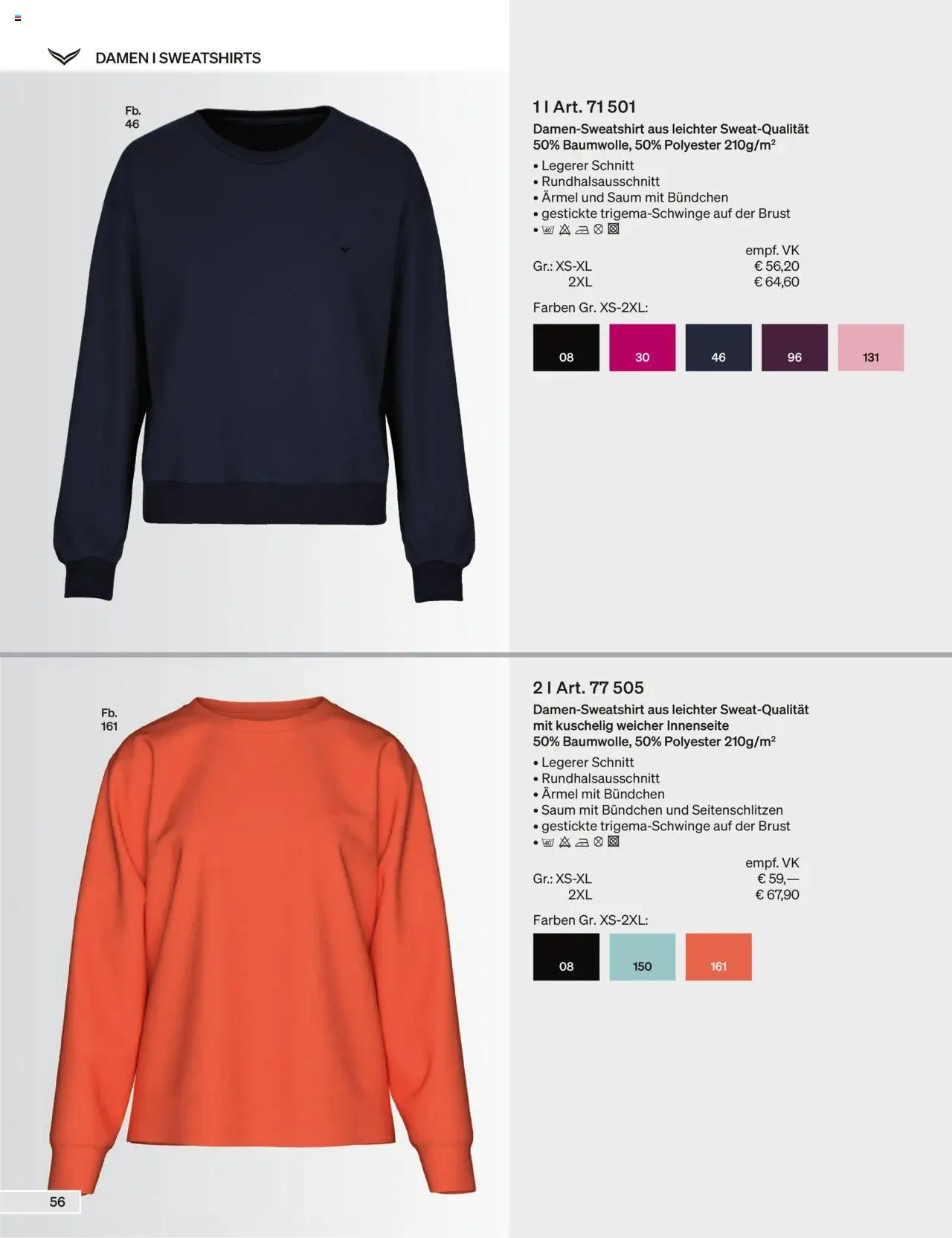 Trigema Prospekt 	 – gültig ab 01.09.2025 | Seite: 56