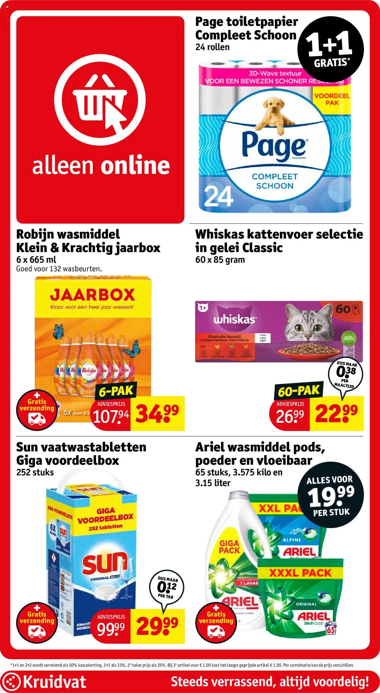  | Pagina: 63 | Producten: Wasmiddel, Robijn, Kan, Ciabatta