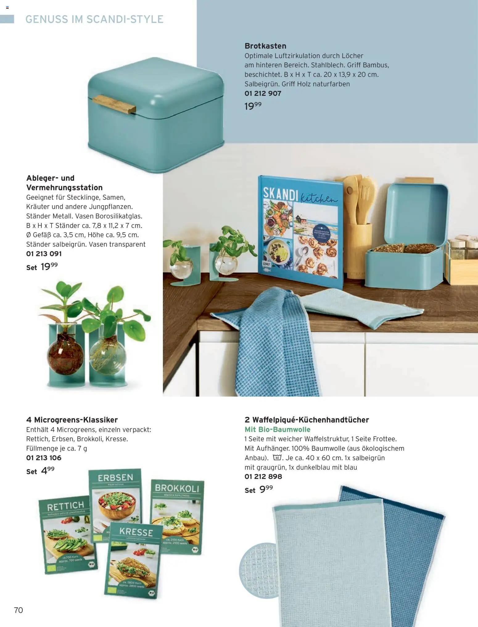 Angebote Tchibo – gültig ab 01.02.2026 | Seite: 70 | Produkte: Brokkoli, Erbsen