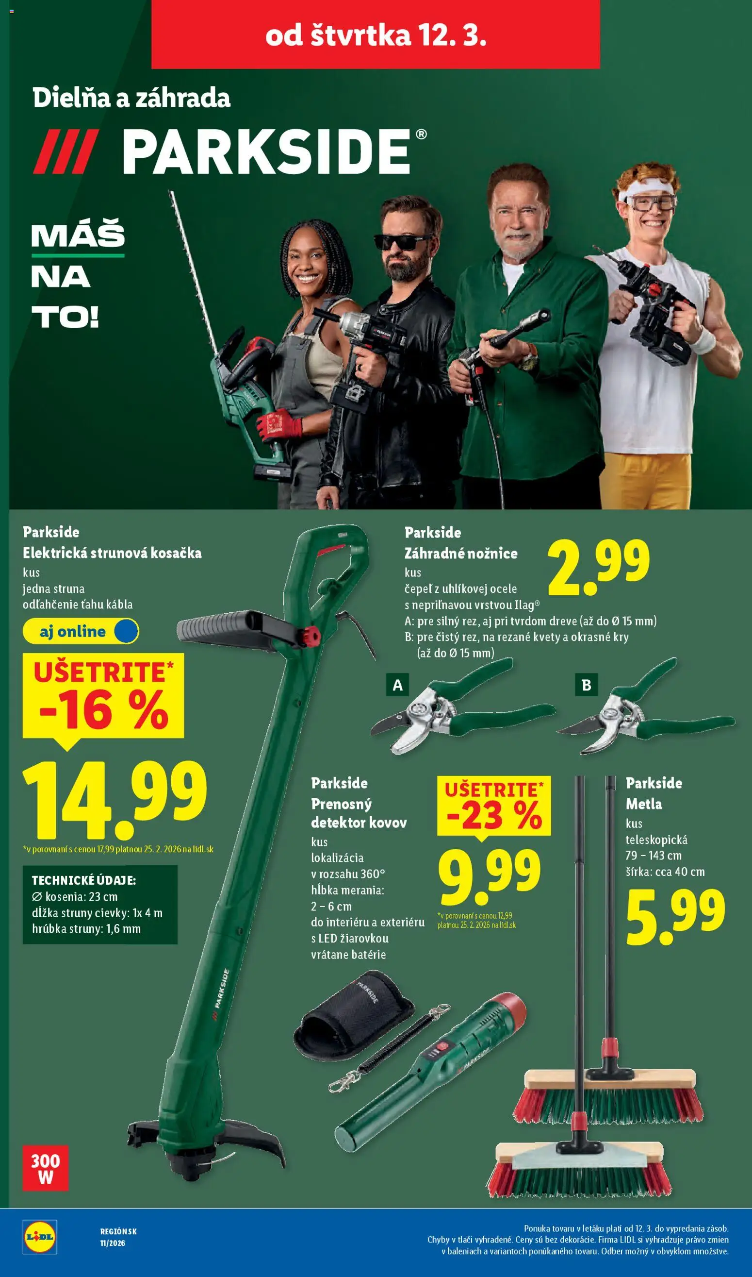 Nové Lidl akcie – leták je platný od 12.03.2026 | Strana: 34