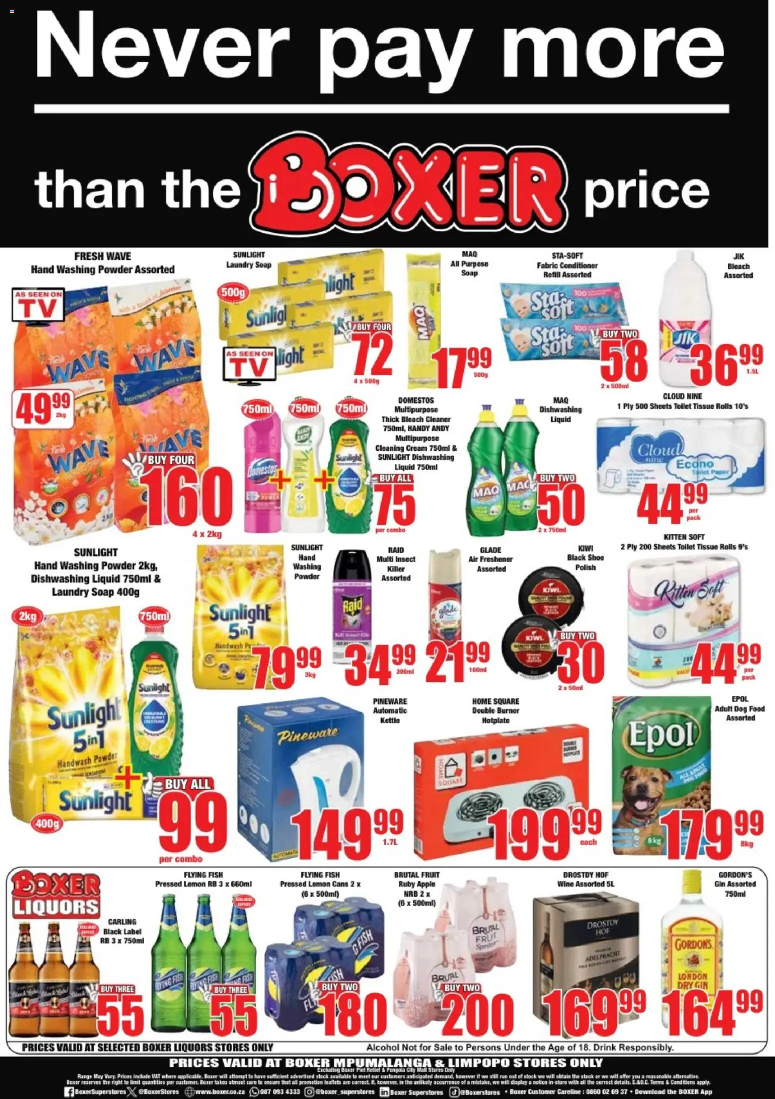 New Boxer catalogue – valid from 23.02.2026 | Page: 12 | Products: Kettle, Air freshener, Stock, Lemon