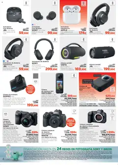 El Corte Inglés ofertas │ válido desde el 28.07.2025 | Página: 4 | Productos: Airpods, Cámara, Altavoz, Body