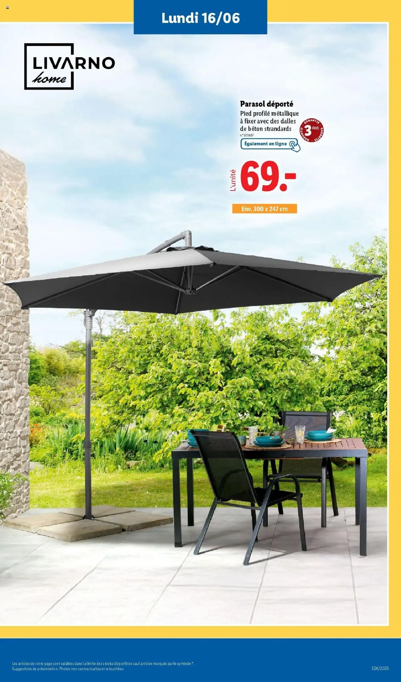  | Page: 27 | Produits: Parasol déporté, Parasol