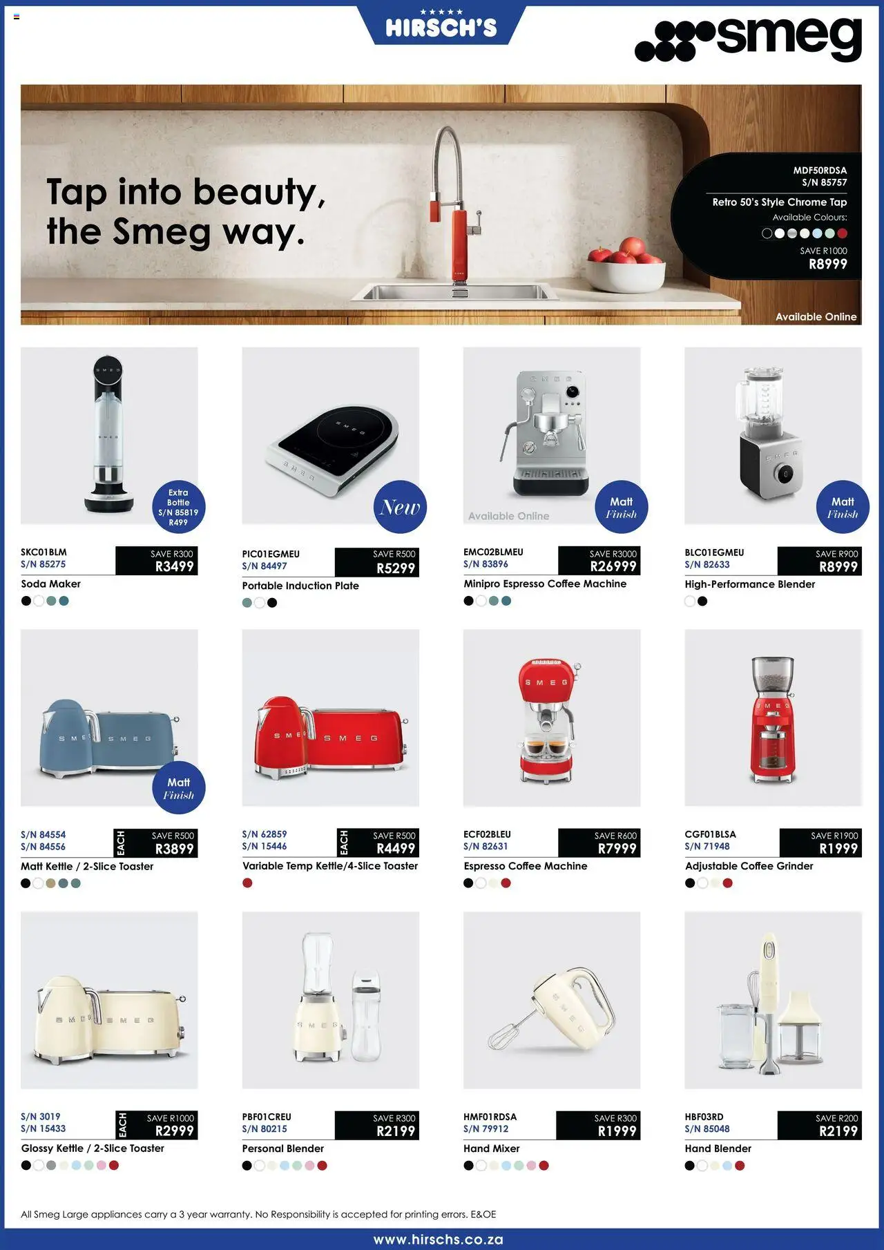 Hirsch's Specials │ valid from 28.08.2025 | Page: 13 | Products: Plate, Mixer, Toaster, Tap