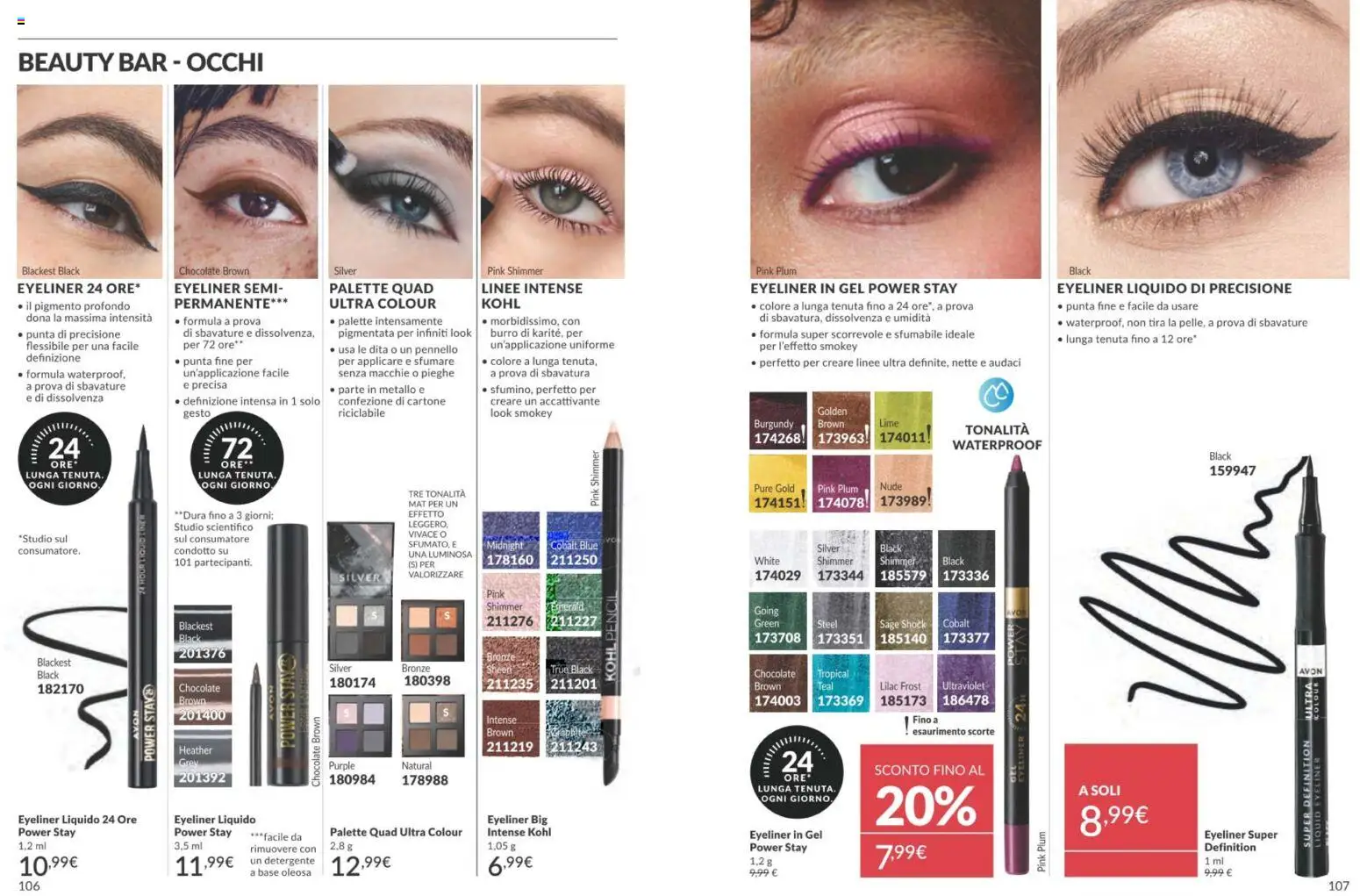 Volantino Avon del 01.11.2025 | Pagina: 54