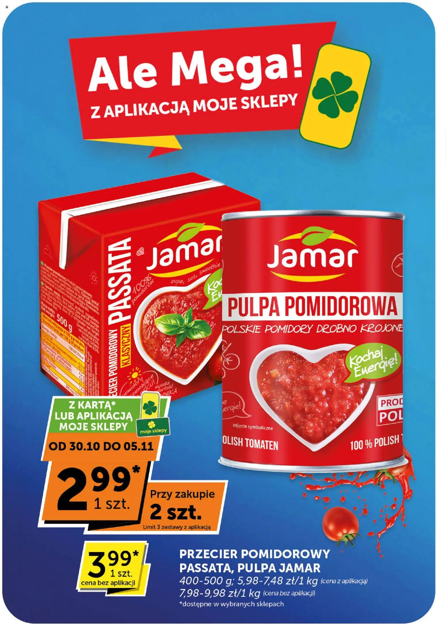 ABC Gazetka od 30.10.2025 | Strona: 6 | Produkty: Przecier pomidorowy, Smoothie, Zupa, Pomidory