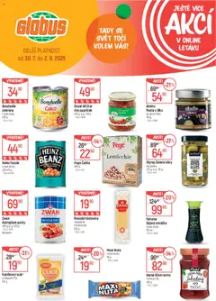 Globus leták od 30.07.2025 | Strana: 36 | Produkty: Čočka, Džem, Těstoviny, Olivy