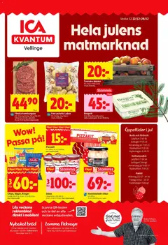 ICA Kvantum - Vellinge - Förhandsvisning av reklamblad från butik ICA Kvantum aktuell från 22.12.2025