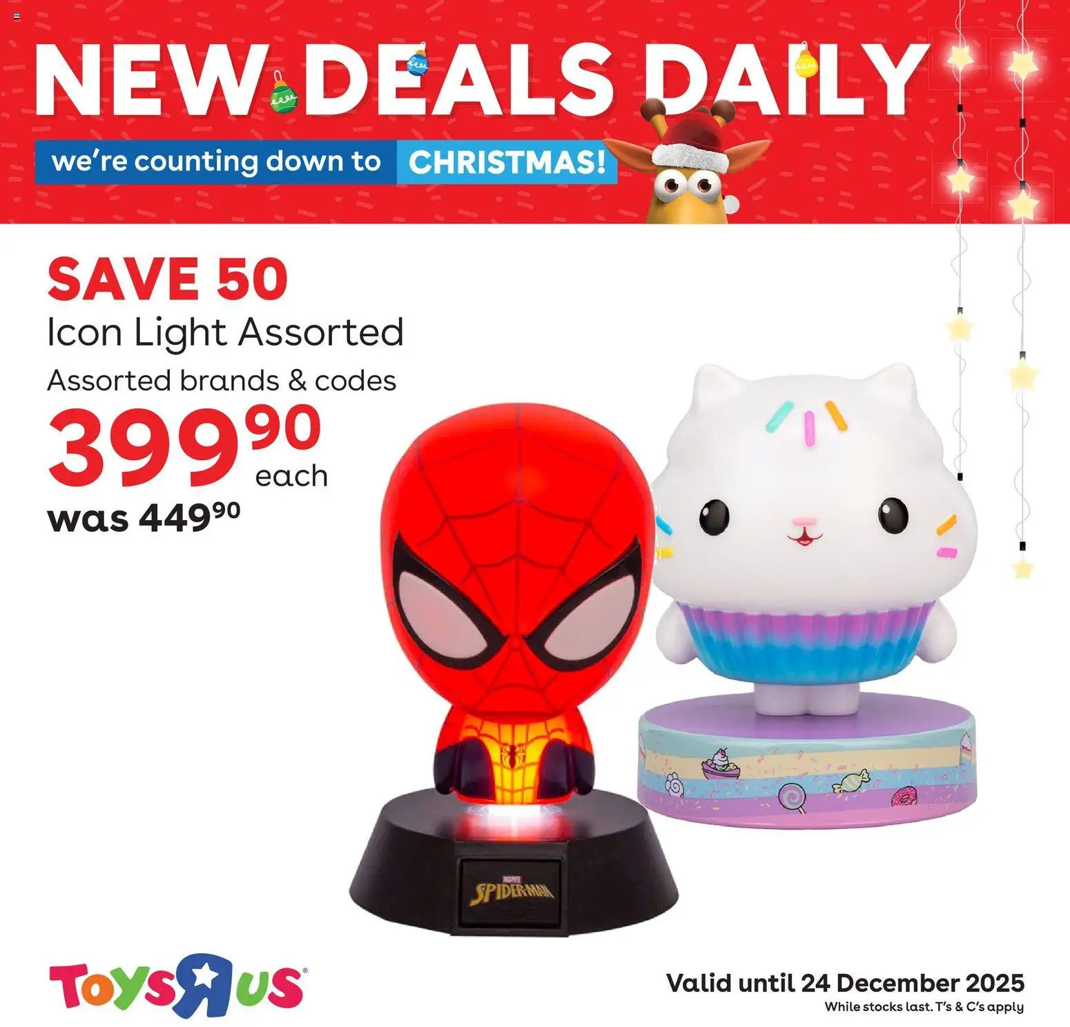 New Toys R Us catalogue – valid from 18.12.2025 | Page: 3 | Products: Toys, Light