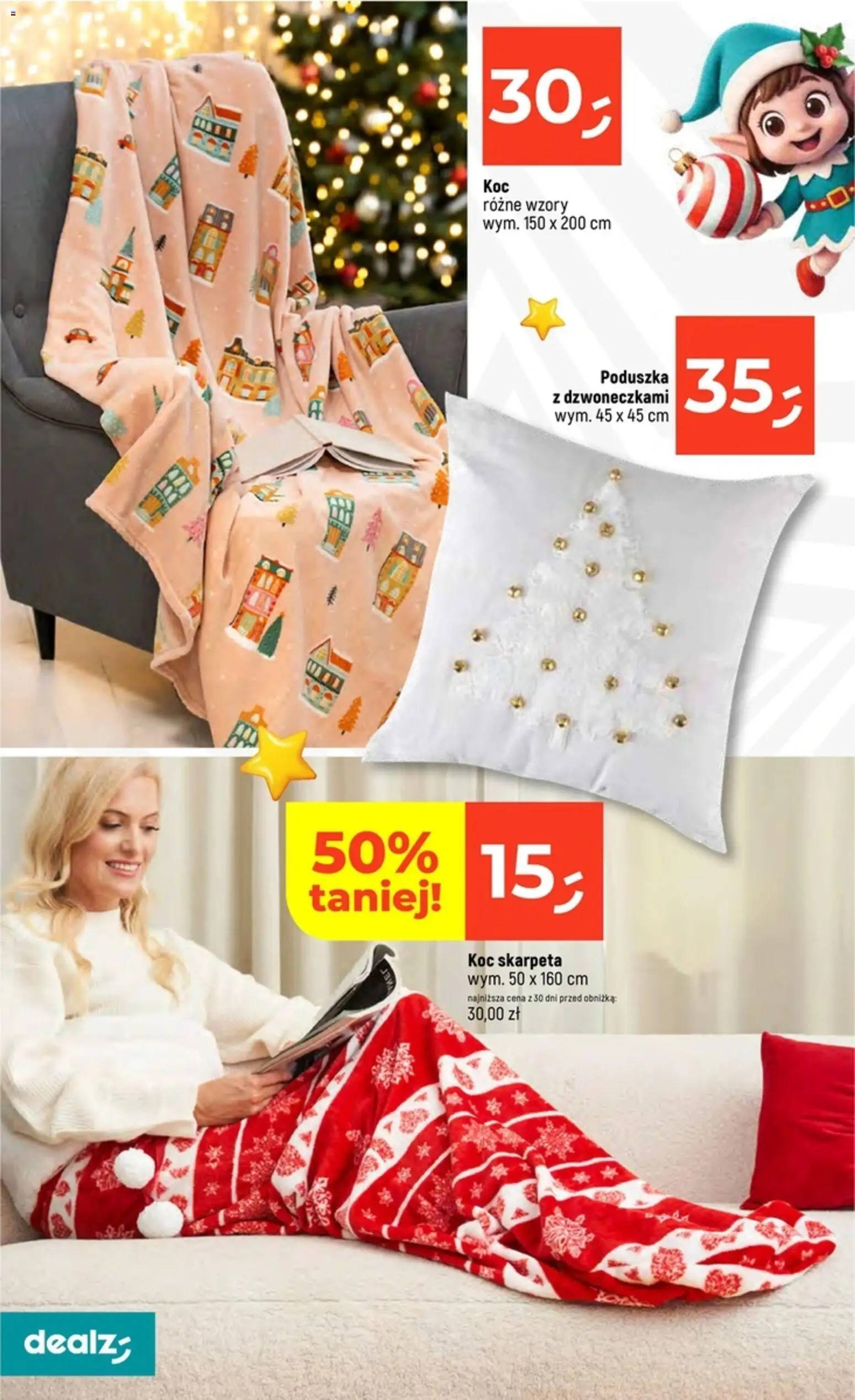 Dealz Black Friday od 27.11.2025 | Strona: 36 | Produkty: Poduszka, Koc