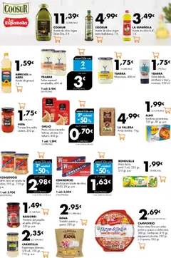 Lupa Supermercados folleto │ válido desde el 17.07.2025 | Página: 8 | Productos: Ensaladilla, Aceite, Arroz, Atún claro