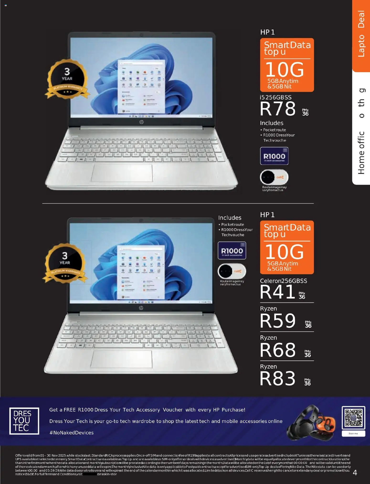 New Cell C catalogue – valid from 01.11.2025 | Page: 45