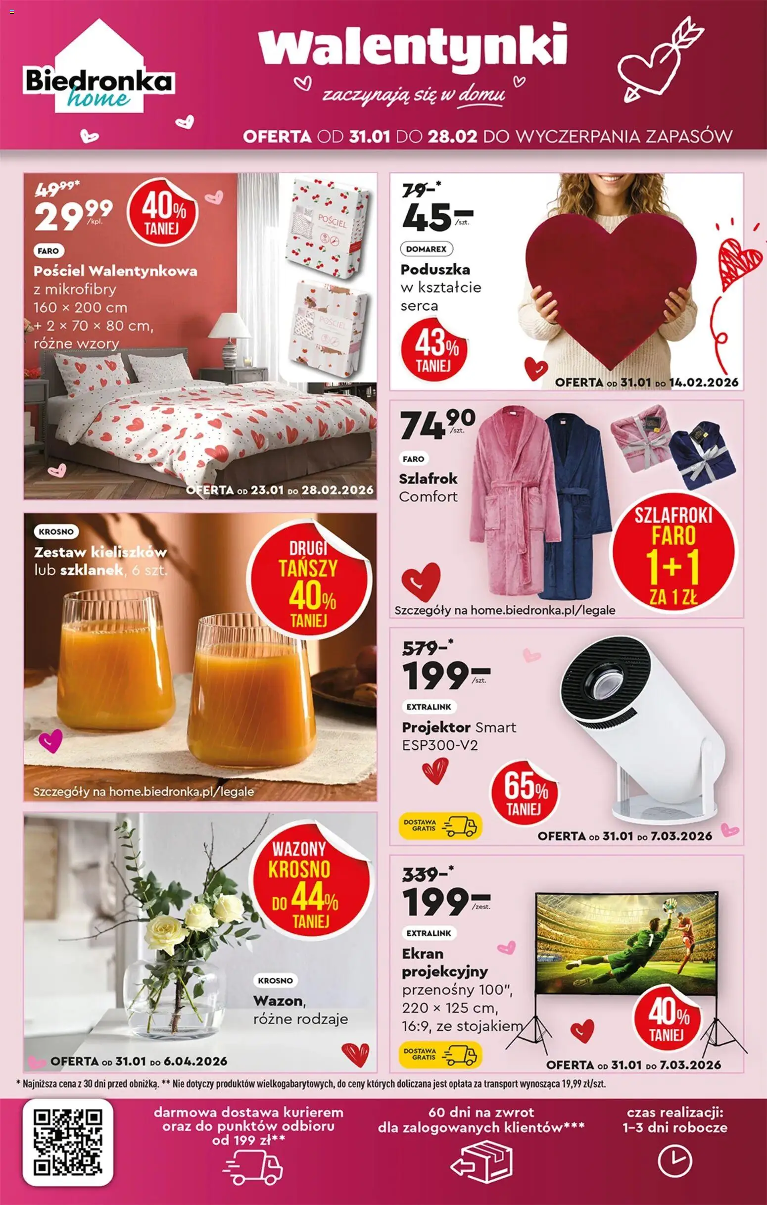 Biedronka Polsko leták - Hity i inspiracje od 07.02.2026 | Strana: 54 | Produkty: Projektor