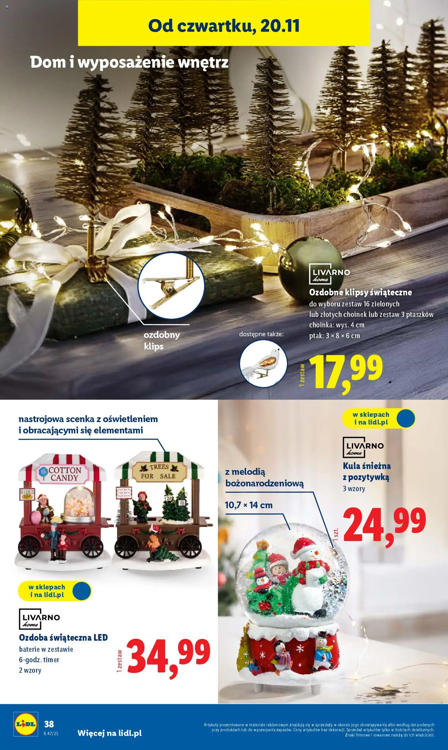 Lidl Black Friday od 17.11.2025 | Strona: 42 | Produkty: Choinka, Baterie